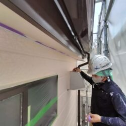 大きい建物の塗装は大変！