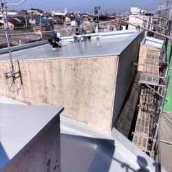 豊橋市のアパート防水工事