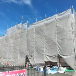 豊橋市のアパートの外壁塗装